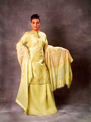 Silk garment fashion shoot for international clients