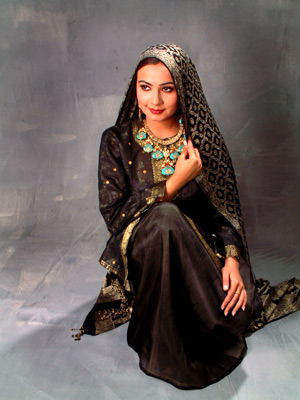 Silk garment fashion shoot for international clients
