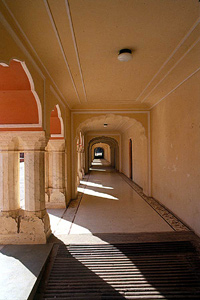 Corridor, City Palace, Jaipur