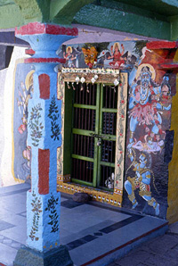 Temple at Golconda Fort, Hyderabad